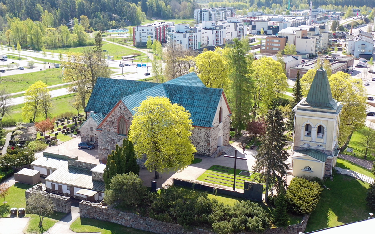 Pyh n Mikaelin Kirkko DJI Mavic pyh-n-mikaelin-kirkko-dji-mavic